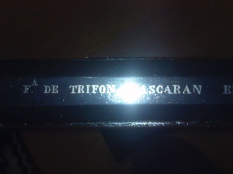 Hola, acabo de comprar dos escopetas del calibre 16, las dos antiguas, y no encuentro nada sobre una de 01