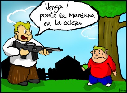 Nueva modalidad de tiro "manzanitis" 01