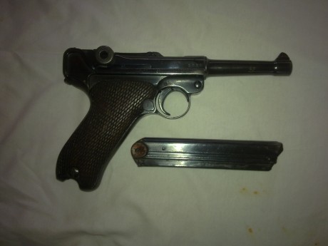 Iniciaremos con una artilleria Erfurt 1914, para continuar con una Mauser Original 4 pulgadas fabricada 92