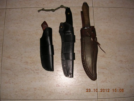 Estos son los cuchillos que tengo de mi amigo el artesano Angel Corts, para mi, sin desmerecer a nadie, 00