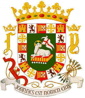 Este es el  escudo de Puerto Rico, que nunca se quiso separar de España, fue entregada a los estados unidos 00