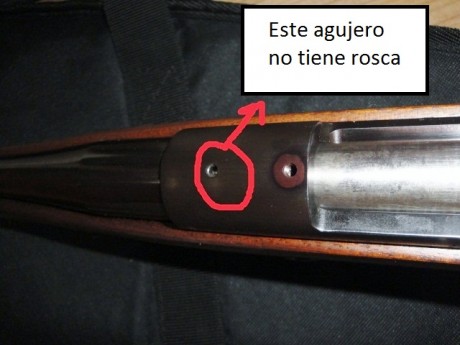 Hola, necesito ayuda por inedito que parezca he adquirido un rifle voere titan 2 y de los cuatro agujeros 00
