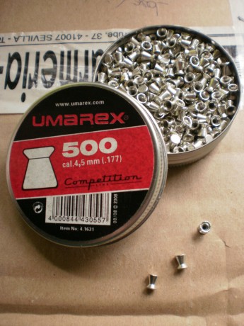 ¿ alguien conoce estos balines?BALINES UMAREX MATCH PRO COMPETITION 4,5 20