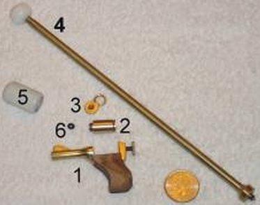 La pistola más pequeña del mundo creada por Harper Classic Guns. Menos de 50 unidades se han vendido de 01