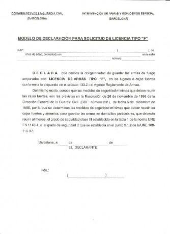 Buenas queria preguntar si para la licencia f es necesario tenerla para la gc te la de o se  puede depositar 141
