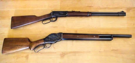 Me encantan los rifles de palanca. No sé si son potentes, ni si son precisos y lo que si sé es que no 00