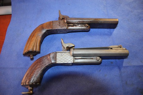 Buenas tardes a todos, bueno ha llegado a mis manos una pistola lefaucheux. He medido el interior de los 22