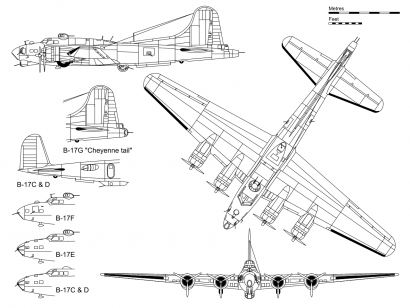 Aviones como el célebre Boeing B-17, el Avro Lancaster, o B-24 Liberator engrosan esa lista de "fortalezas 170