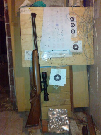 Muy buenas al fin desenvalé la gamo wisper cfr royal y rápido y raudo la puse unas anillas y un gamo 4x32,para 70