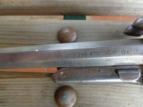 Buenas tardes a todos, bueno ha llegado a mis manos una pistola lefaucheux. He medido el interior de los 81