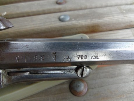 Buenas tardes a todos, bueno ha llegado a mis manos una pistola lefaucheux. He medido el interior de los 80