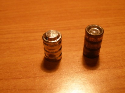 Hola a todos:

Acabo de fundir unas puntas con el molde del cal. 32 WC, de la casa RCBS, resulta que en 50