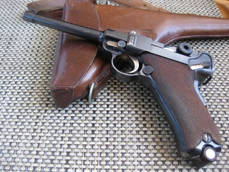 Iniciaremos con una artilleria Erfurt 1914, para continuar con una Mauser Original 4 pulgadas fabricada 141