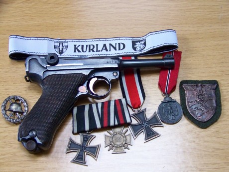 Iniciaremos con una artilleria Erfurt 1914, para continuar con una Mauser Original 4 pulgadas fabricada 10