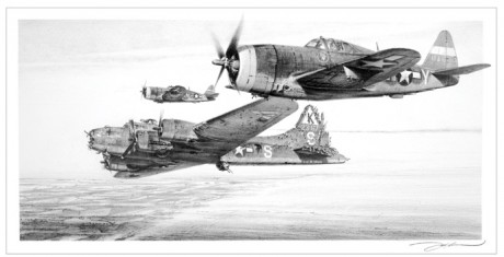 Cuando el 20 de Diciembre de 1943; después de una incursión de bombardeo sobre Bremenn; el Bombardero 01