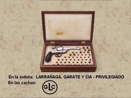 Buenas tardes:¿Alguien me puede decir a que fabricante corresponden las iniciales de las cachas de este 140
