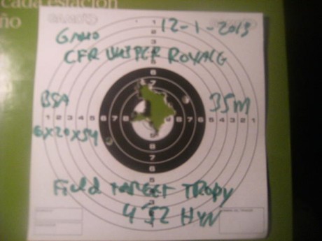 Muy buenas al fin desenvalé la gamo wisper cfr royal y rápido y raudo la puse unas anillas y un gamo 4x32,para 81