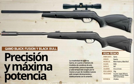 Algun mienbro sabe algo o puede comentar algo sobre la Gamo Black Fusion de 5,5 . Estoy mirando diferentes 120