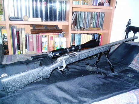 jejejeje hola compañeros. Aquí os enseño orgullosamente mi Remington 700 Police del 308 con su  nuevo 11