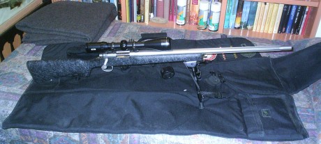 jejejeje hola compañeros. Aquí os enseño orgullosamente mi Remington 700 Police del 308 con su  nuevo 10