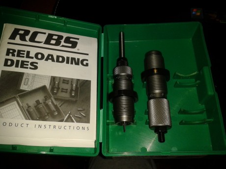 Vendo Dies RCBS del 6,5x47 Lapua. Usados una sola vez.
50€ mas gastos de envio. 00