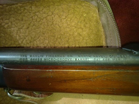 Bueno compañeros intentemos que esto sea un lugar en el que podamos mostrar nuestros Marlin 444 y compartir 22