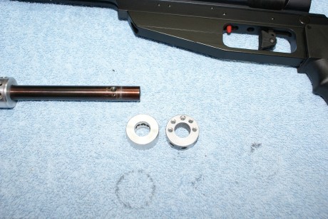 Buenas, pues eso voy a poner unas fotos de las modificaciones que he realizado a un AirForce Pistol cal. 11