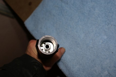 Buenas, pues eso voy a poner unas fotos de las modificaciones que he realizado a un AirForce Pistol cal. 22