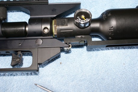 Buenas, pues eso voy a poner unas fotos de las modificaciones que he realizado a un AirForce Pistol cal. 30