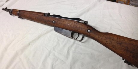 CARCANO Moschetti M91/38 TS (carabina para tropas especiales) calibre 8x57. En estado de tiro.
En estado 00