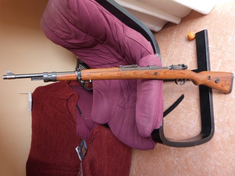 Hola amigos buenas tardes,acabo de recibir mi ¨nuevo¨mauser k98 del año 43.soy nuevo en esto de las armas 100