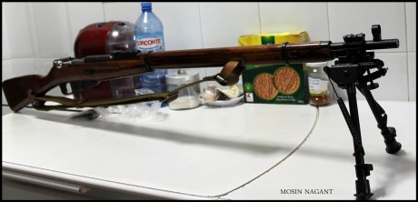 El Mosin-Nagant ..
es un rifle militar accionado por cerrojo, con cargador de cinco proyectiles, que 41