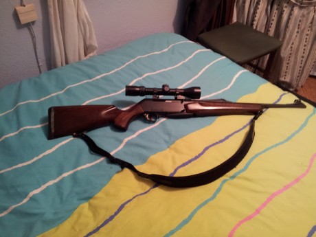 Ya amenacé hace tiempo en el hilo de los Benelli, seguramente es el rifle más extendido en España y cada 141