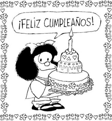 Para que nadie se adelante y como me caigo de sueño, no me voy a la cama sin ser el primero en desearte 10