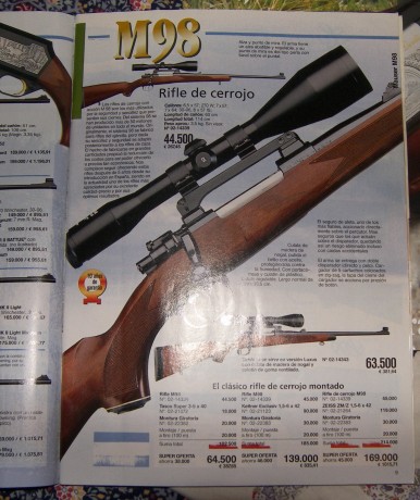 hola a todos, me gustaria que alguin me aconsejase sobre los rifles Luger, y el calibre 7x64, yo lo querria 02