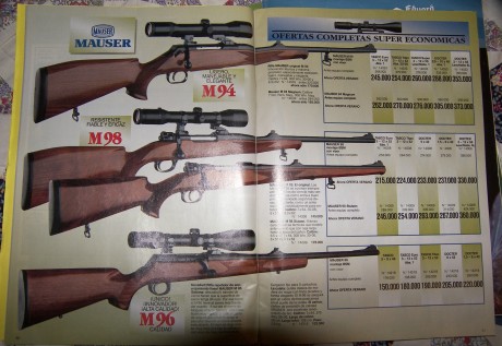 hola a todos, me gustaria que alguin me aconsejase sobre los rifles Luger, y el calibre 7x64, yo lo querria 01