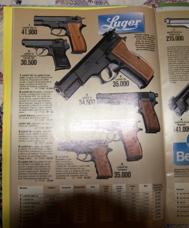 hola a todos, me gustaria que alguin me aconsejase sobre los rifles Luger, y el calibre 7x64, yo lo querria 11
