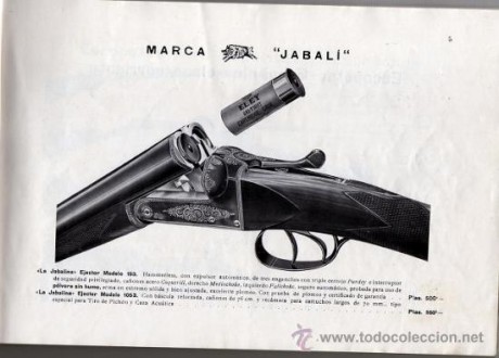 La escopeta de cañones yuxtapuestos, en nuestro lenguaje popular paralela o plana es la escopeta de caza 40