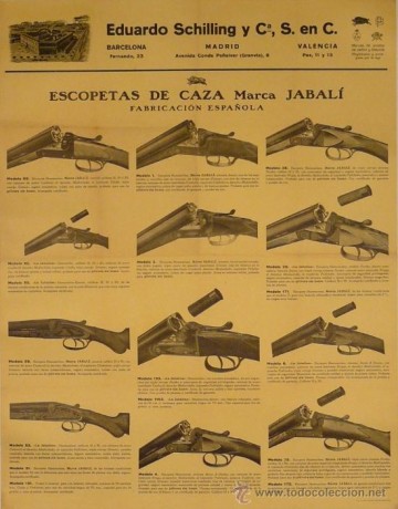 La escopeta de cañones yuxtapuestos, en nuestro lenguaje popular paralela o plana es la escopeta de caza 71
