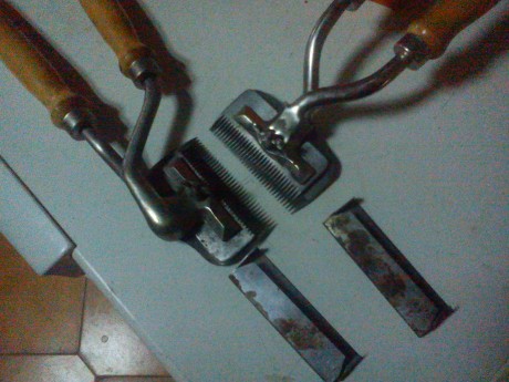 Vendo dos esquliadoras manuales una recta y otra lateral

estan en perfecto estado de uso, no se han utilizado 01