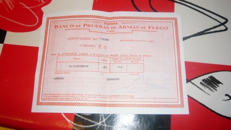 hola a todos,querria saber si se puede inscrbir un arma de avancarga en libro de coleccionista,gracias.un 121