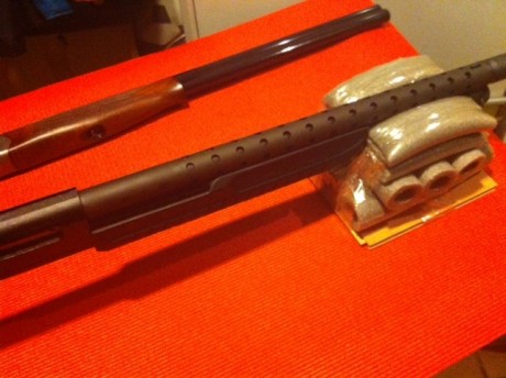 Hola companeros.
la semana que viene voy a conseguir una Hatsan MP,
calibre 12 mágnum (12/76).
Cañón slug 72