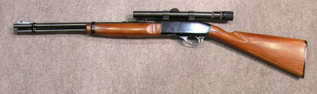Vendo carabina Colt, cal.22L.R. con monturas fijas Weaver y visor de la misma marca 3-6x20.Muy buen estado.

PVP: 00