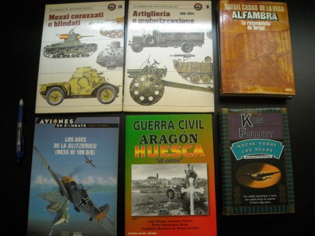 Reactivo el anuncio despues de ordenar armarios.

Vendo los siguientes libros, revistas etc. Los gastos 31