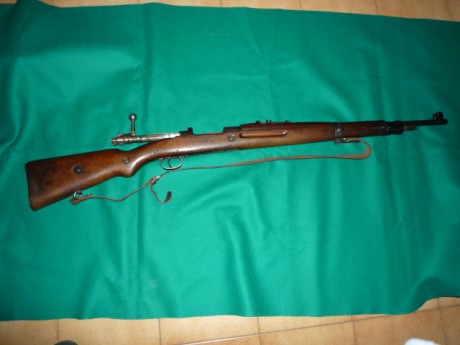 Desgraciadamente no es mio.Un colega me ha pedido que coloque el anuncio.
Mauser del Ejértico Uruguayo, 01