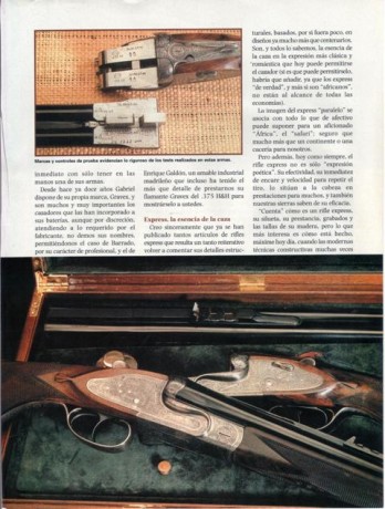 pues eso que me he decidido  a adquirir un express ya que siempre he estado enamorado de estas armas pero 41