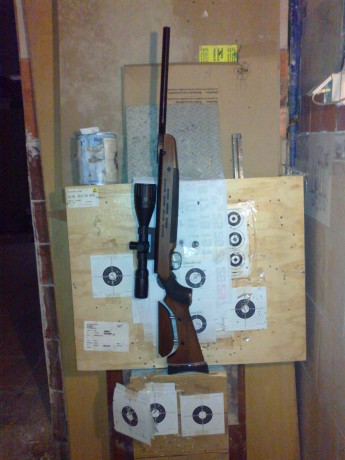Hola compañeros, ayer recibi mi flamante HW98 en calibre 5,5, a muy buen precio,  era la ultima que quedaba 12