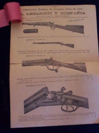 Buenas noches. Hace tiempo que llevo investigando sobre una carabina que existía en mi casa desde que 20