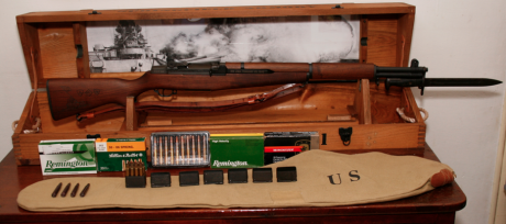 Hola compañeros foreros.
Estoy buscando un rifle m1 Garand del calibre 30.06
¿alguien puede ayudarme a 50