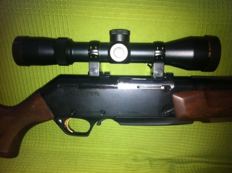 Ya amenacé hace tiempo en el hilo de los Benelli, seguramente es el rifle más extendido en España y cada 150